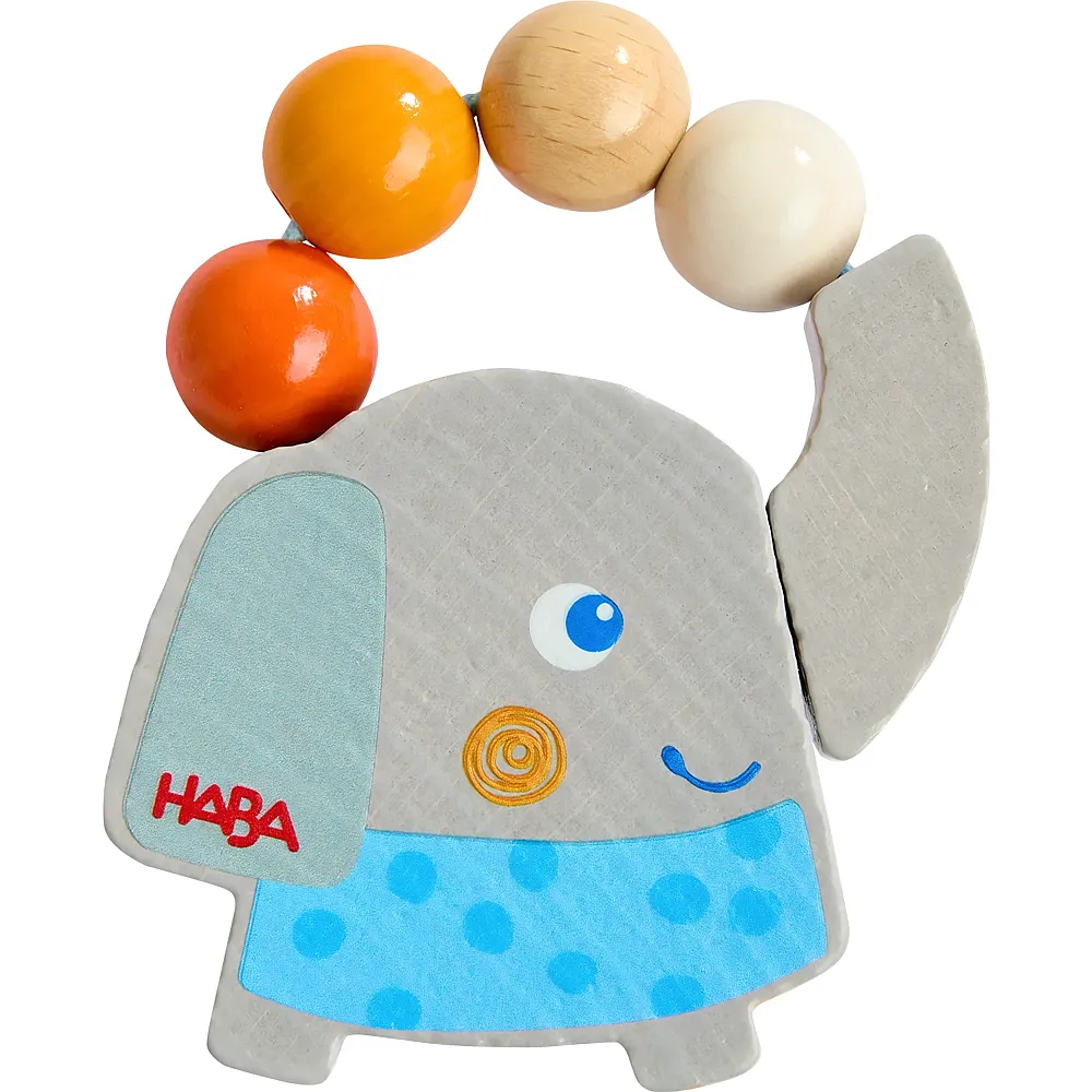 HABA Rasselgreifling Elefant