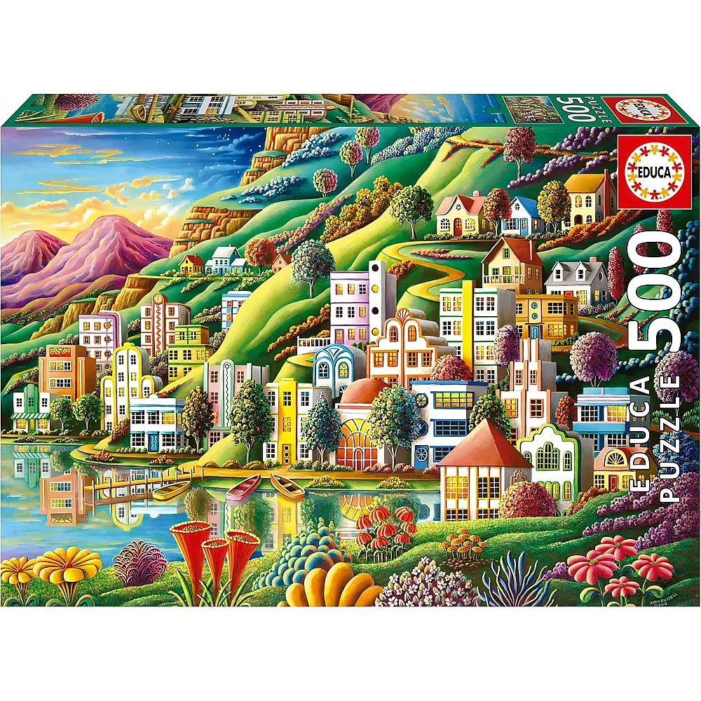Educa Puzzle Hidden Harbor 500Teile