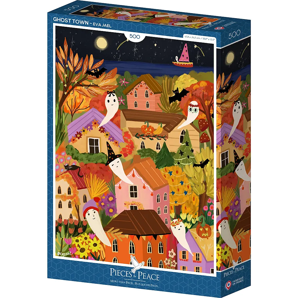 Pieces & Peace Puzzle Geisterstadt - 500 Teile