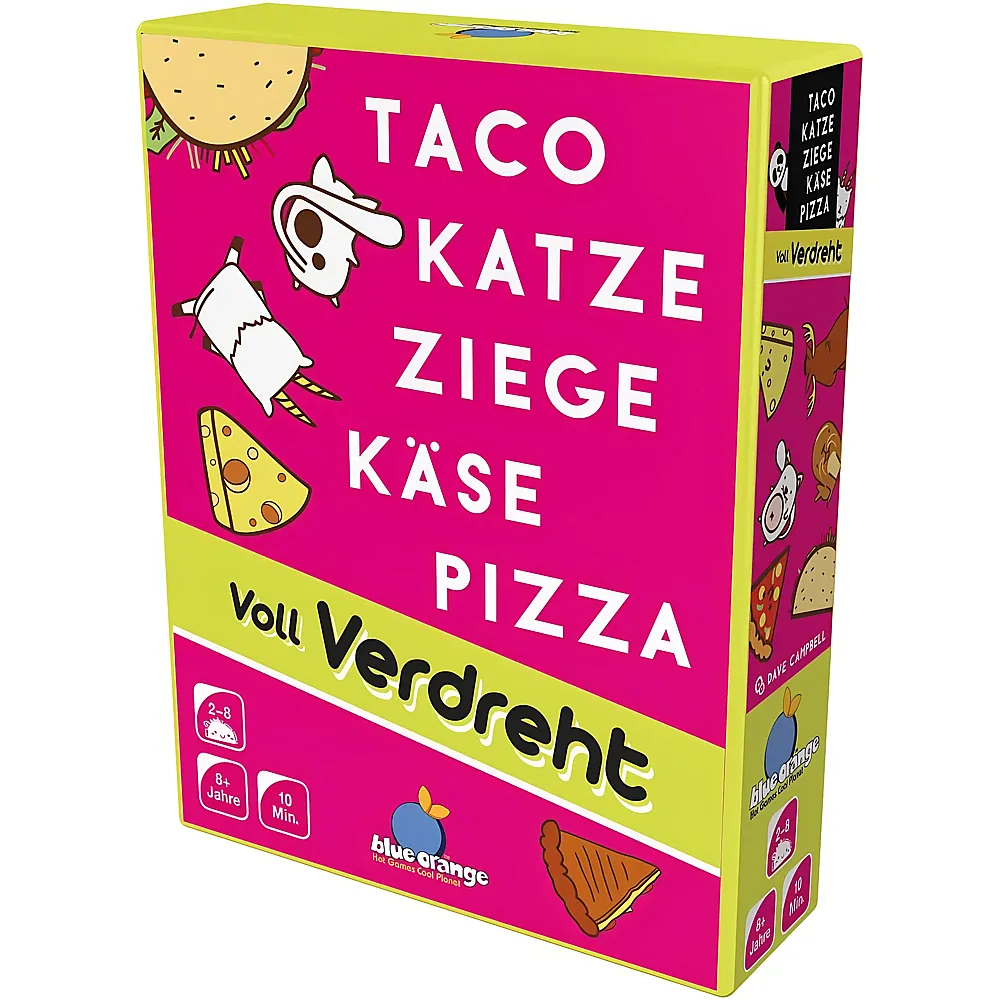 Blue Orange Taco Katze Ziege K�se Pizza: Voll Verdreht