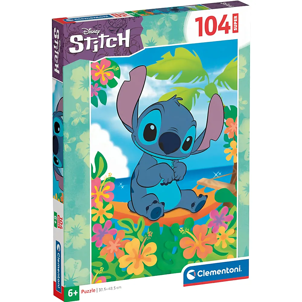 Clementoni Puzzle Lilo & Stitch Stitch 104Teile