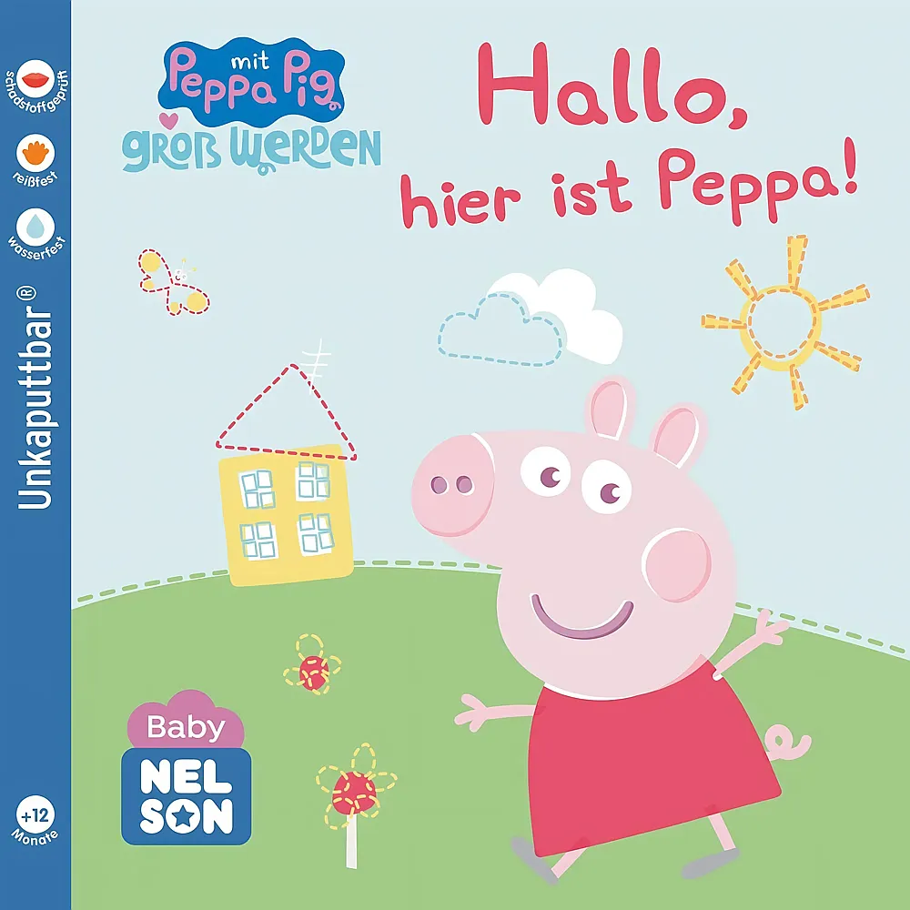 Carlsen Peppa Pig Baby Nelson Hallo, hier ist Peppa unkapu