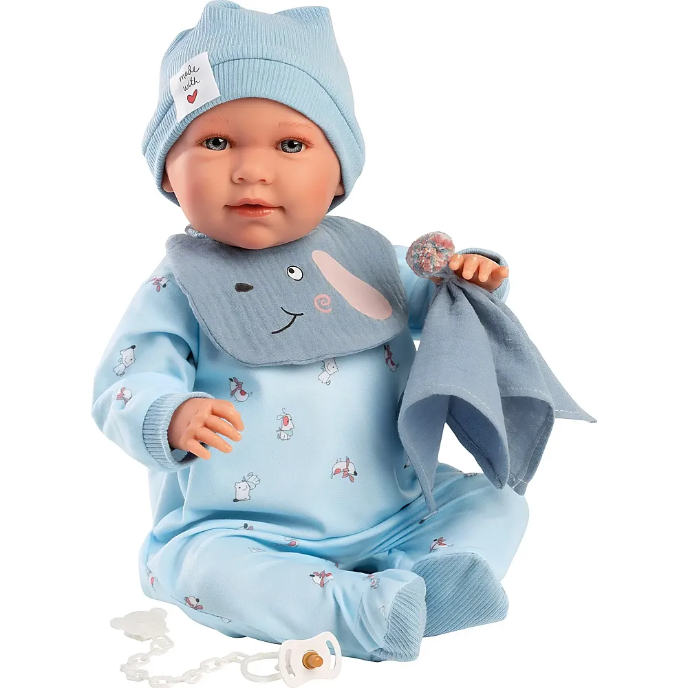 Llorens Mimi H�ndchen mit blauen Augen und weichem K�rper - 42 cm