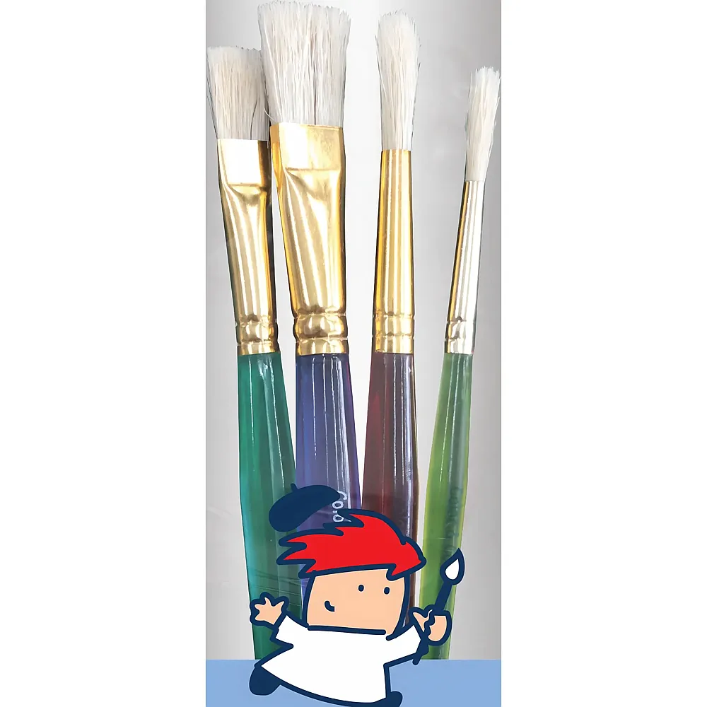 Lefranc Bourgeois LB Schulpinsel Fun Set Jungen 4 Pinsel - Suche