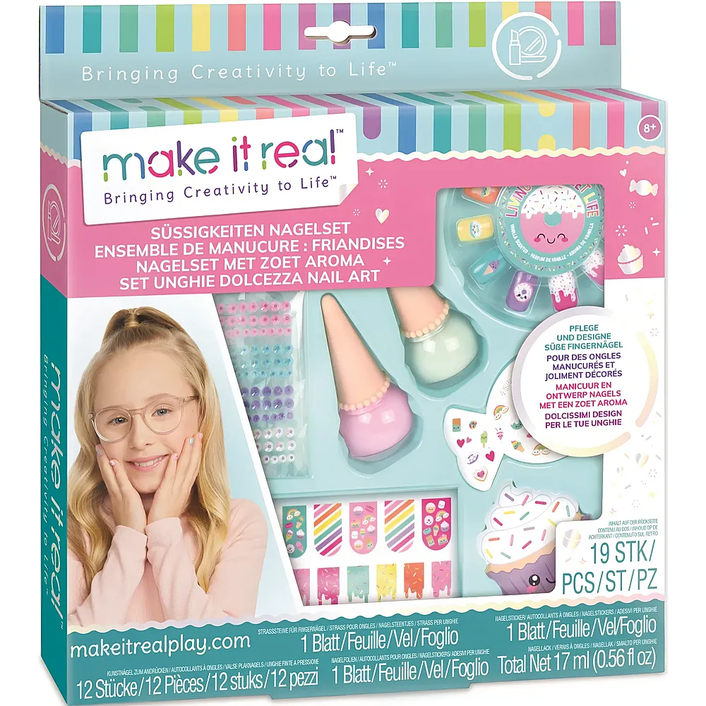 Make It Real S�ssigkeiten Nagelset