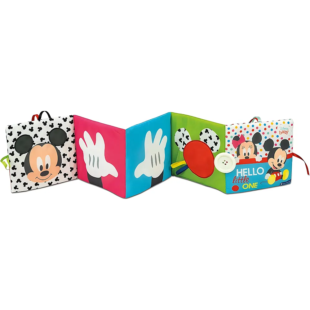 Clementoni Baby Mickey Mouse Disney Stoff-Buch