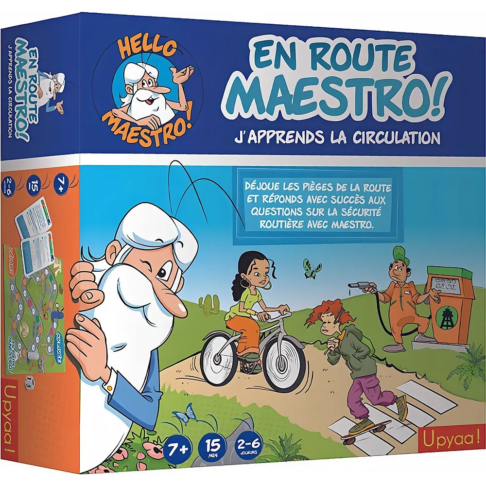 Upyaa Rallye Quizz EN Route Maestro  J'apprends LA Circulation F