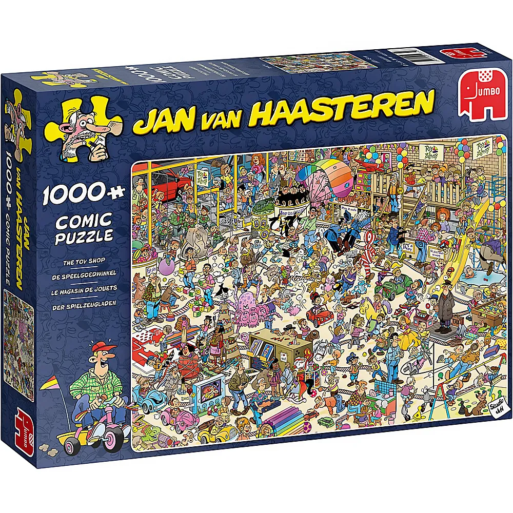 Jumbo Puzzle Jan van Haasteren Das Spielzeuggeschft 1000Teile