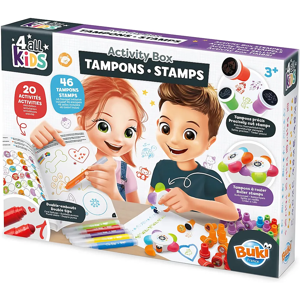 Buki Stempel-Set mit Aktivit�ten