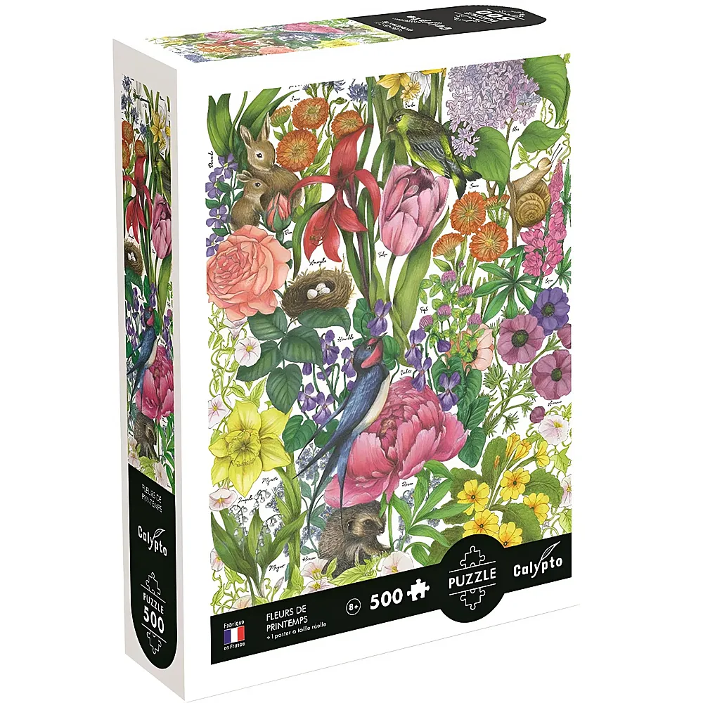 Calypto Puzzle Fr�hlingsblumen 500Teile