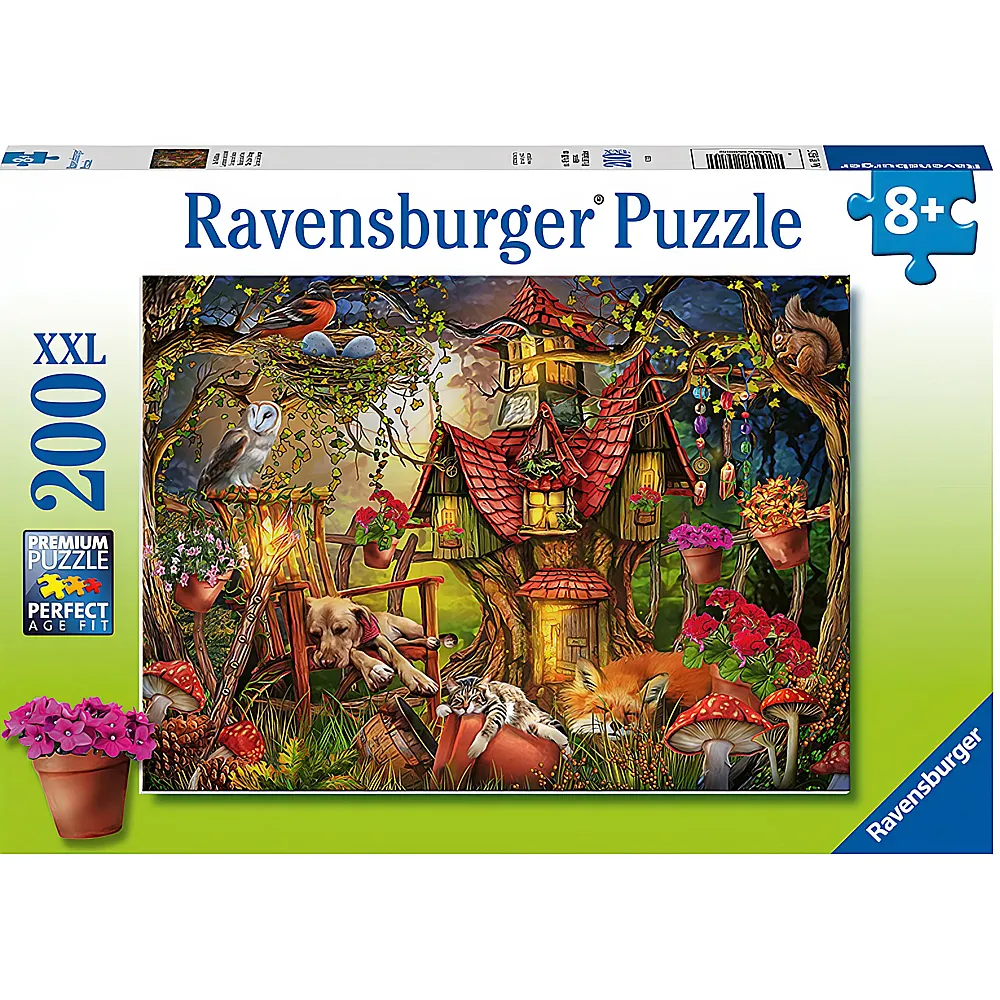 Ravensburger Puzzle Das Waldhaus 200XXL