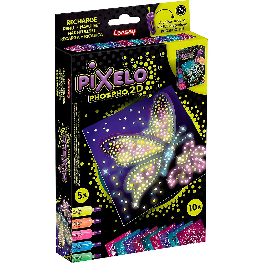 Lansay Pixelo Recharge Phospho 2D fr-en-nl-de-es-it