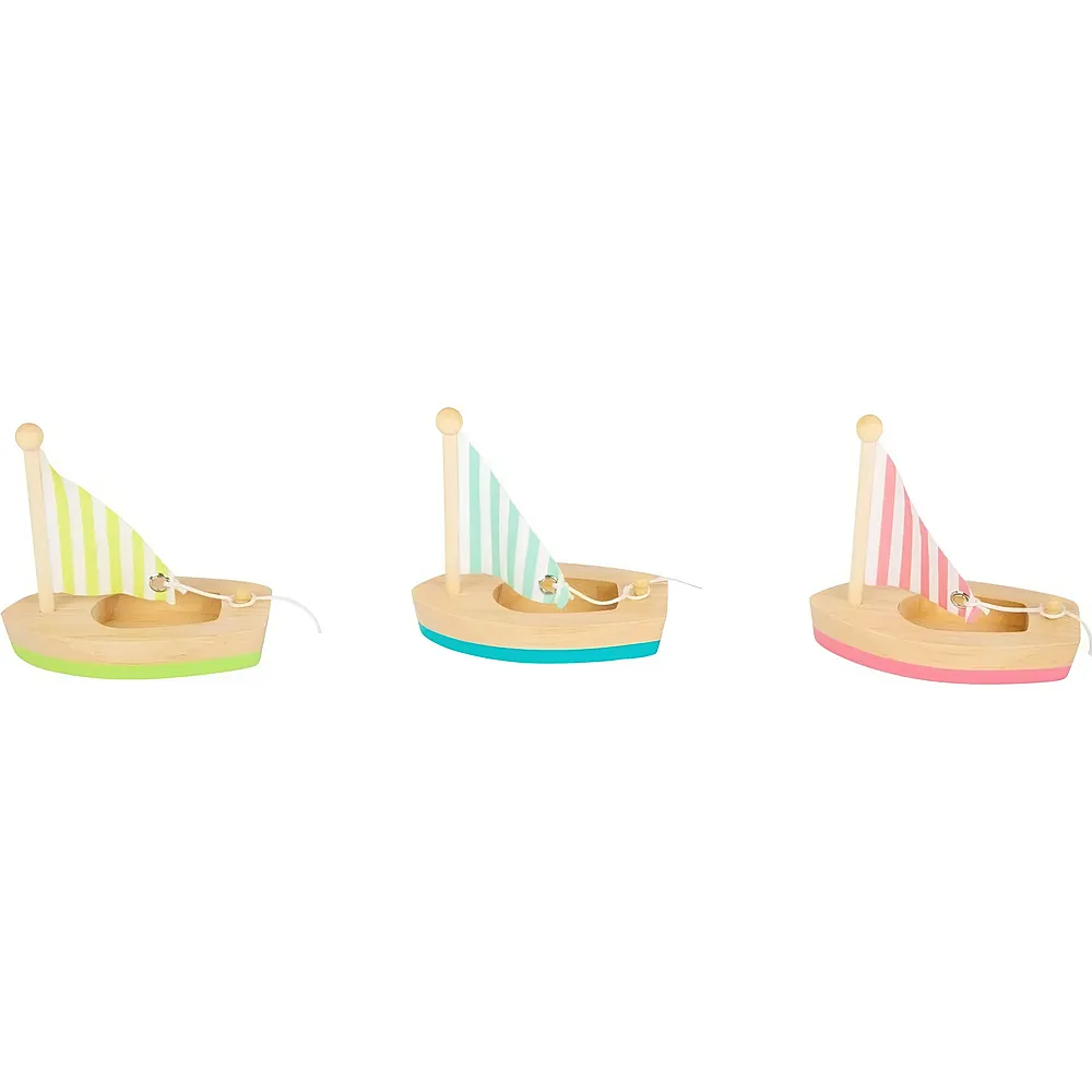 small foot Wasserspielzeug Segelboote