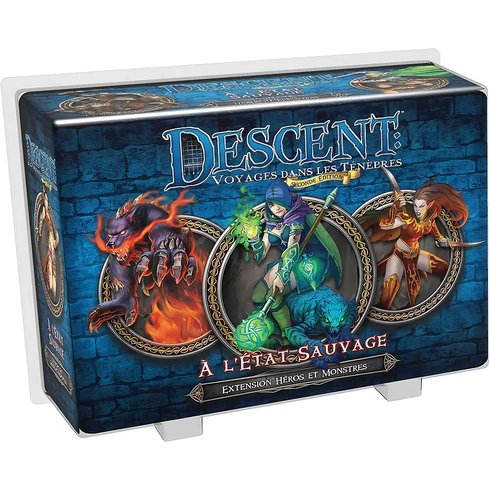Fantasy Flight Games Descent A L'etat Sauvage FR