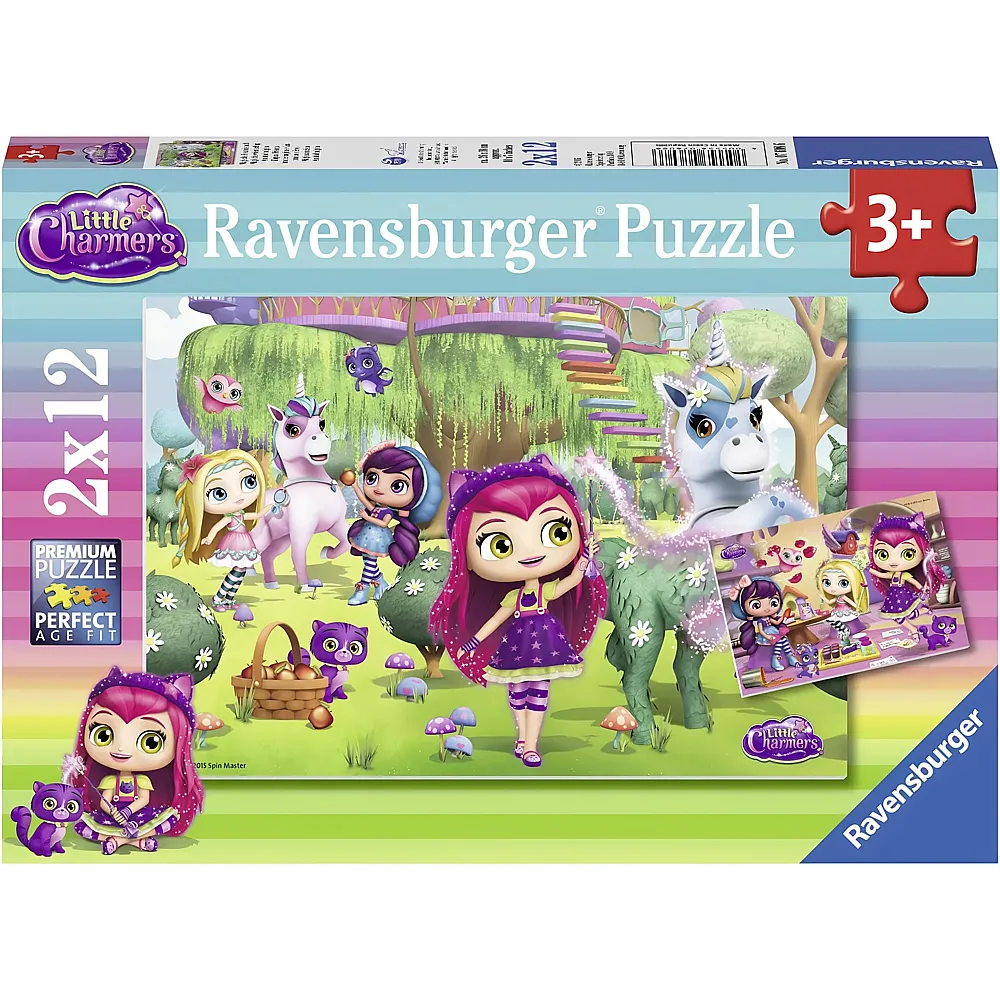 Ravensburger Puzzle Little Charmers - 12 Teile