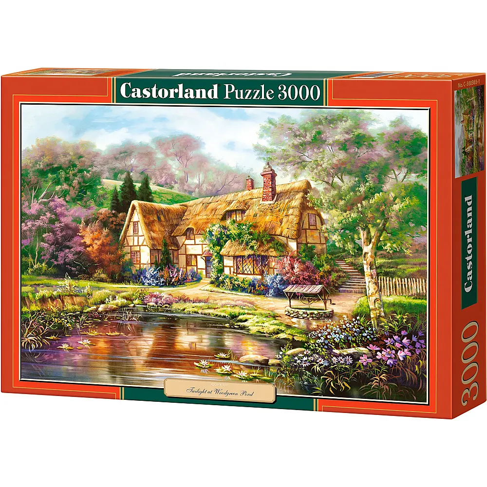Castorland Puzzle Twilight at Woodgreen Pond - 3000 Teile