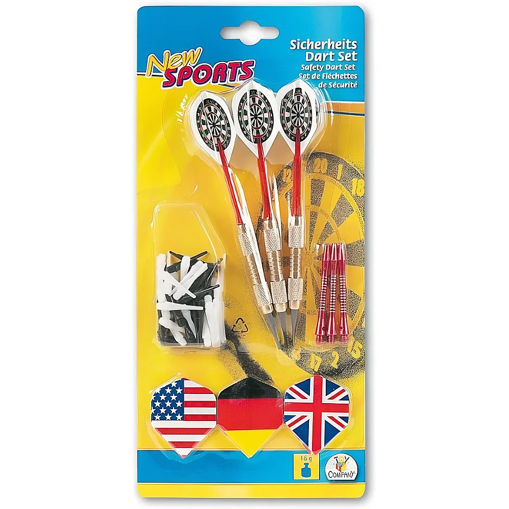meinspielzeug - New Sports Safety Dart-Set, 16g