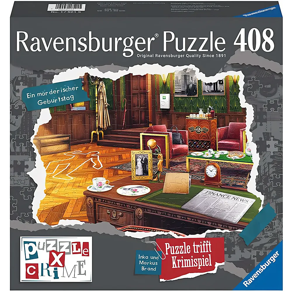 Ravensburger Puzzle X Crime: Ein mrderischer Geburtstag 406Teile
