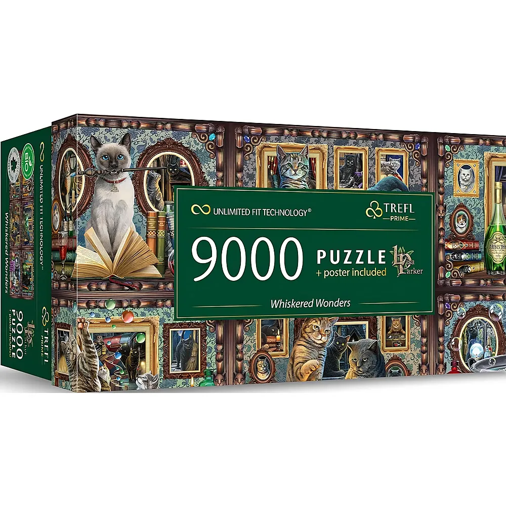 Trefl Puzzle Schnurrbart-Wunderer - 9000 Teile