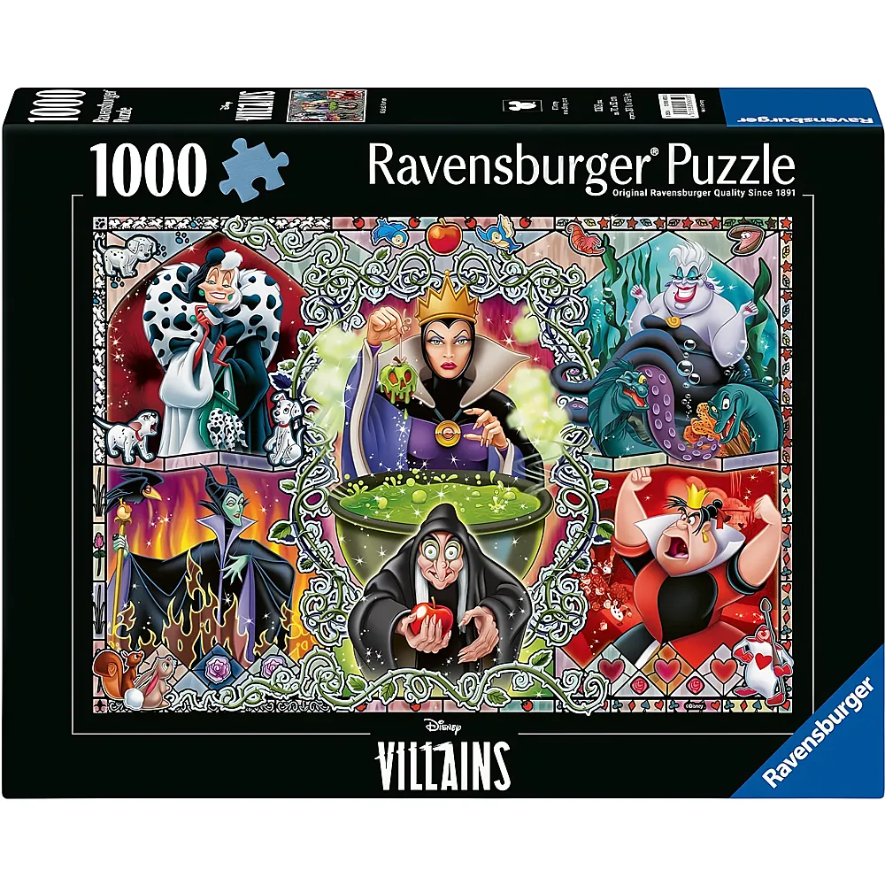 Ravensburger Puzzle Disney Villainous Wicked Women 1000Teile