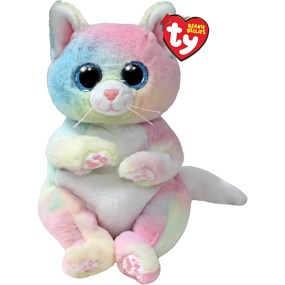 meinspielzeug - Ty Beanie Bellies Jenni die Katze 17cm | Katzen Pl�sch