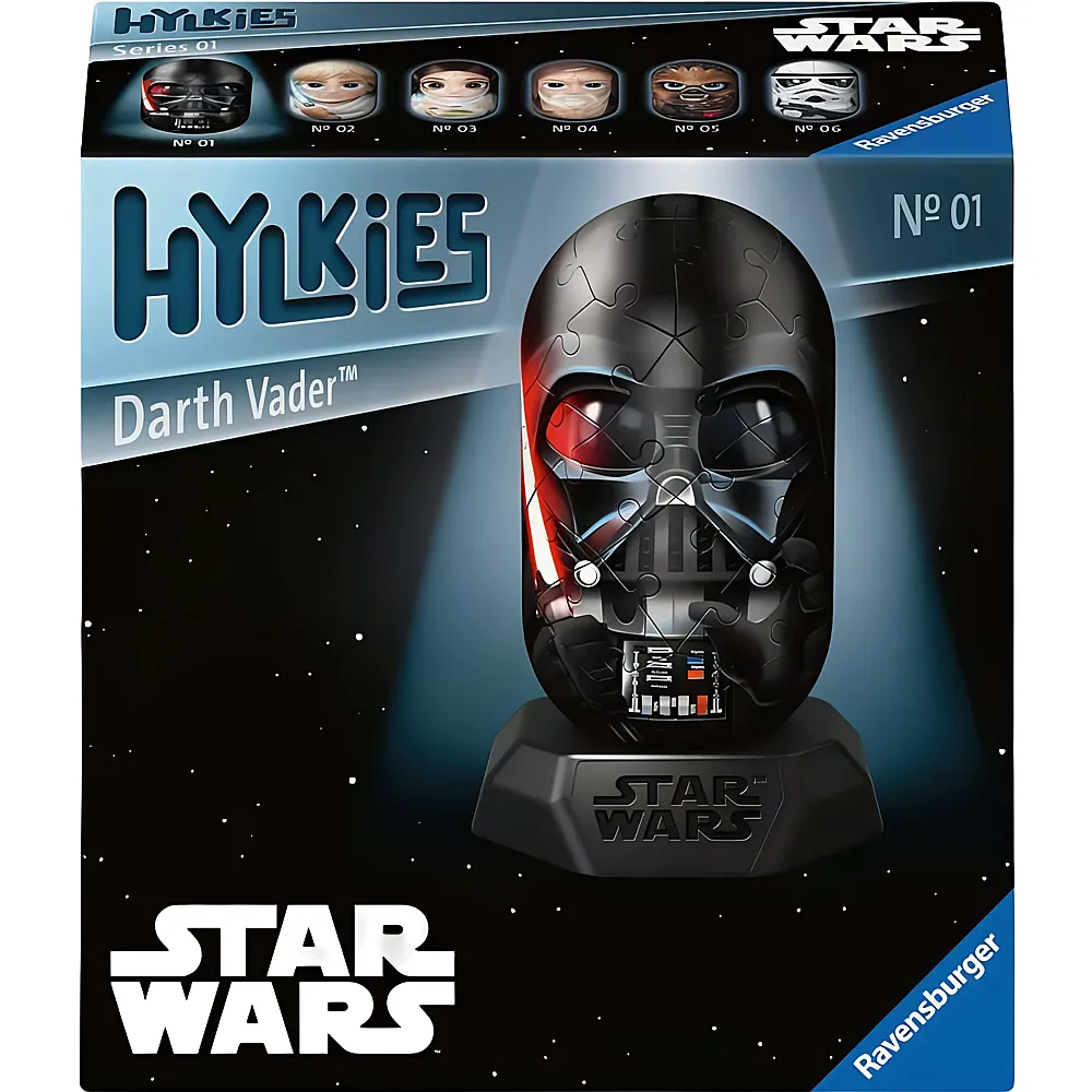 Ravensburger Puzzle Hylkies Nr. 01 - Darth Vader 54Teile