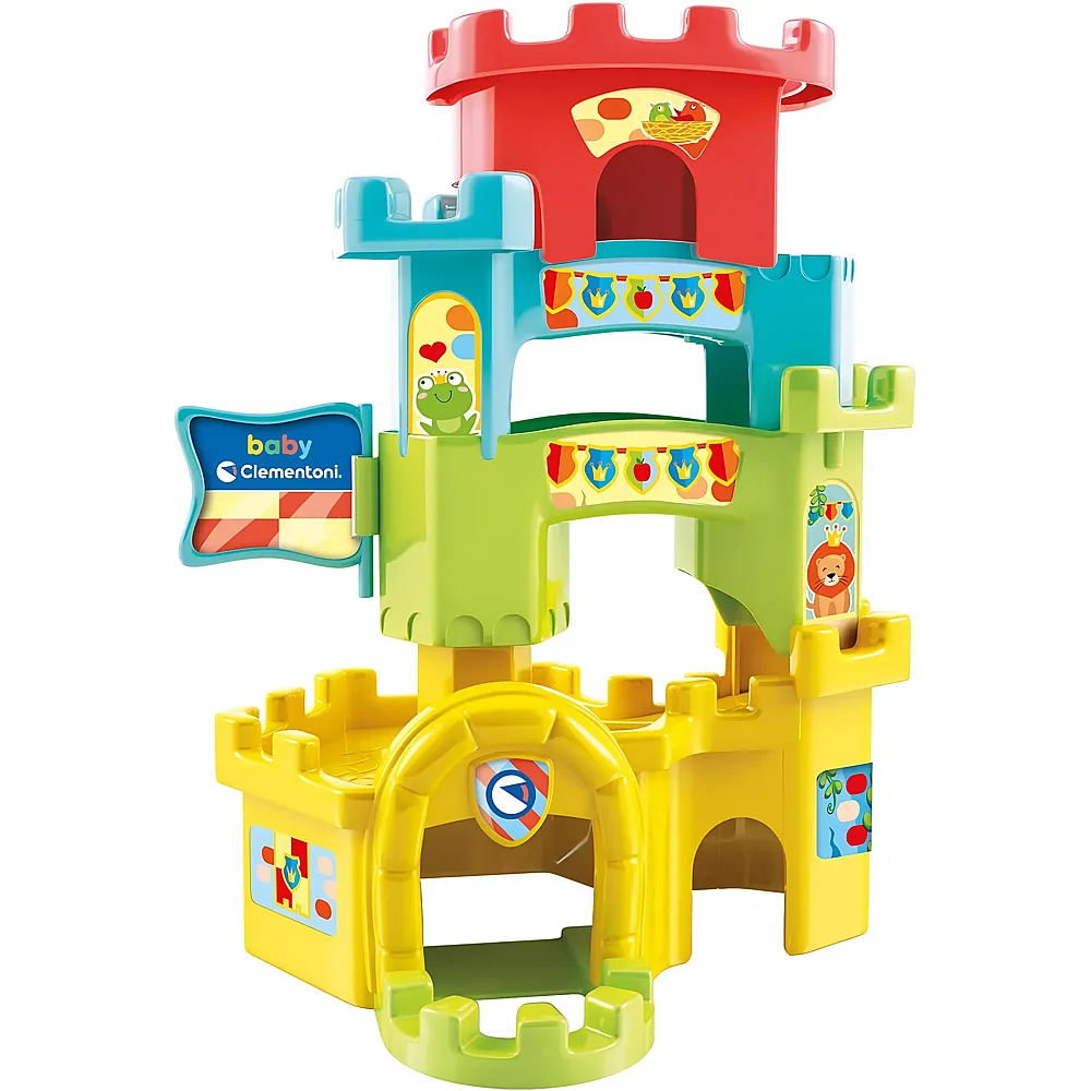 Clementoni Baby Stapelturmburg mit Kugelbahn