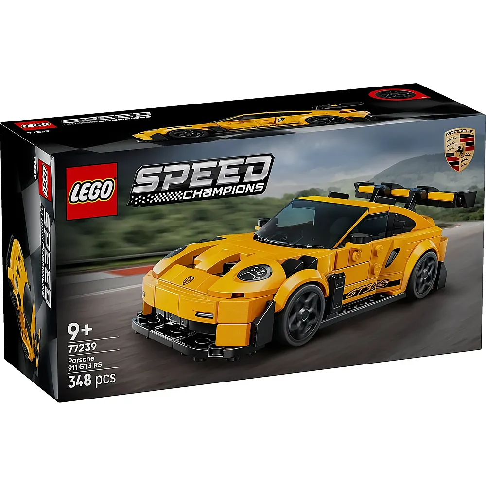 LEGO Speed Champions Porsche 911 GT3 RS Supersportwagen 77239