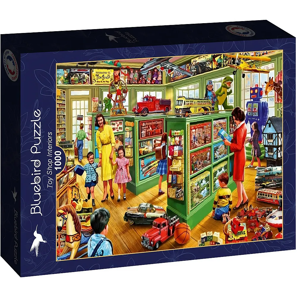 Bluebird Puzzle Steve Crisp Toy Shop Interiors - 1000 Teile