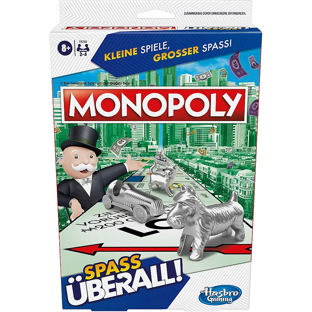 Hasbro Gaming Monopoly Kompakt DE