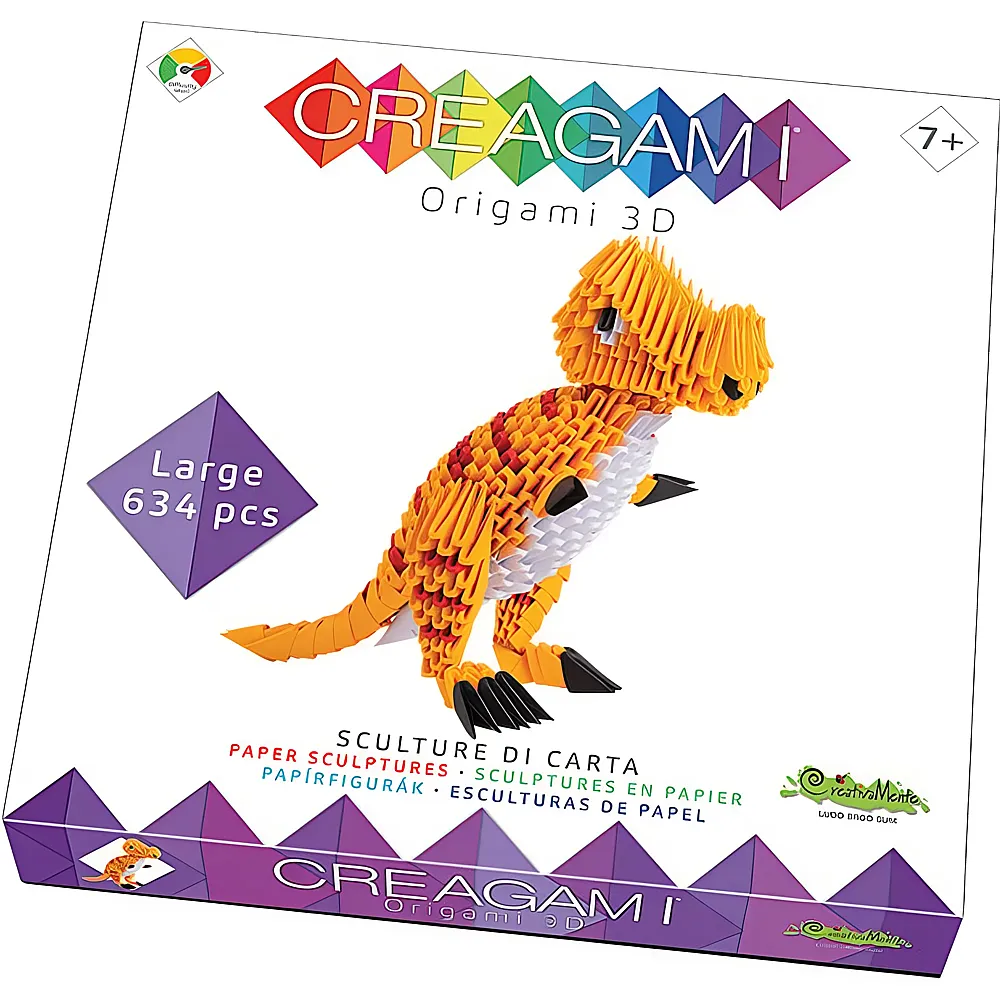 Creagami Origami 3D T-Rex 634Teile