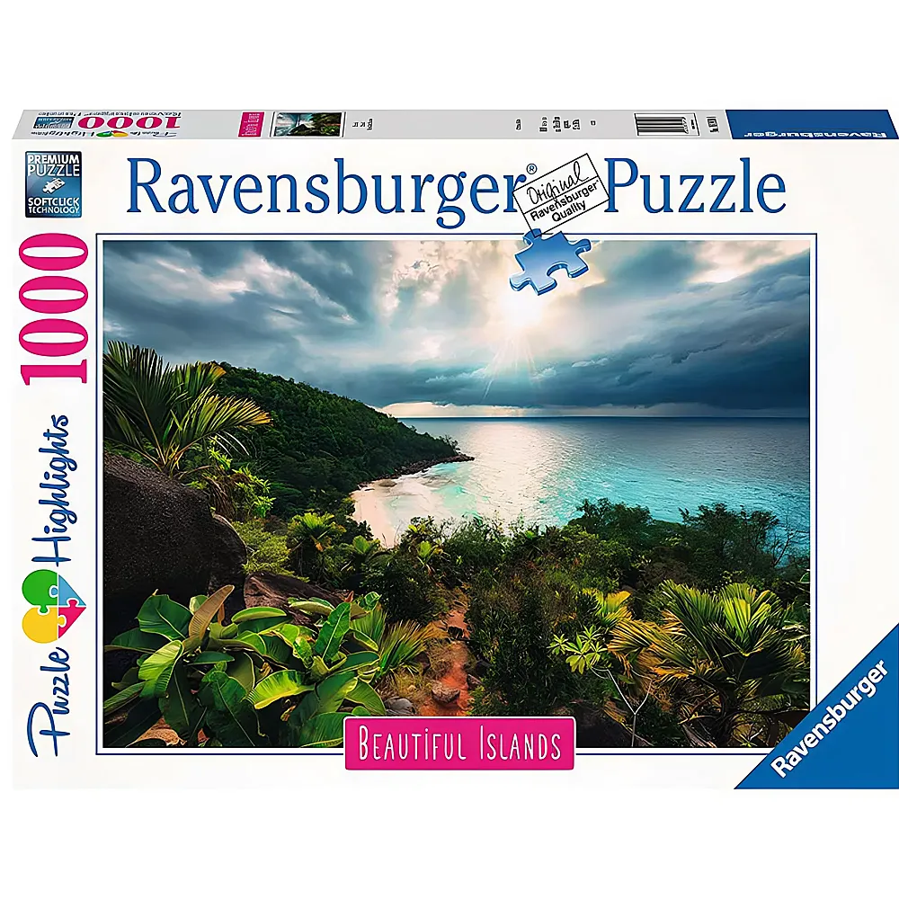 Ravensburger Puzzle Beautiful Islands Hawaii 1000Teile