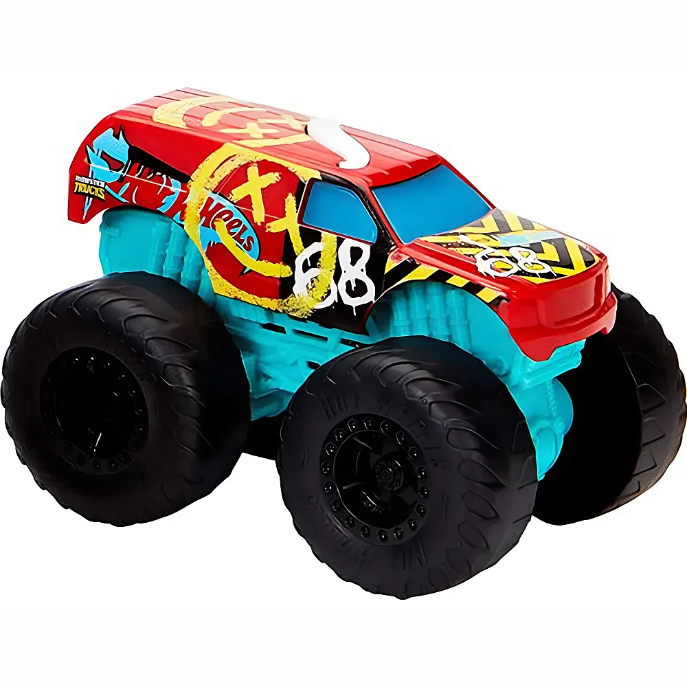 Hot Wheels Monster Trucks Demo Derby mit Licht & Sound 1:43