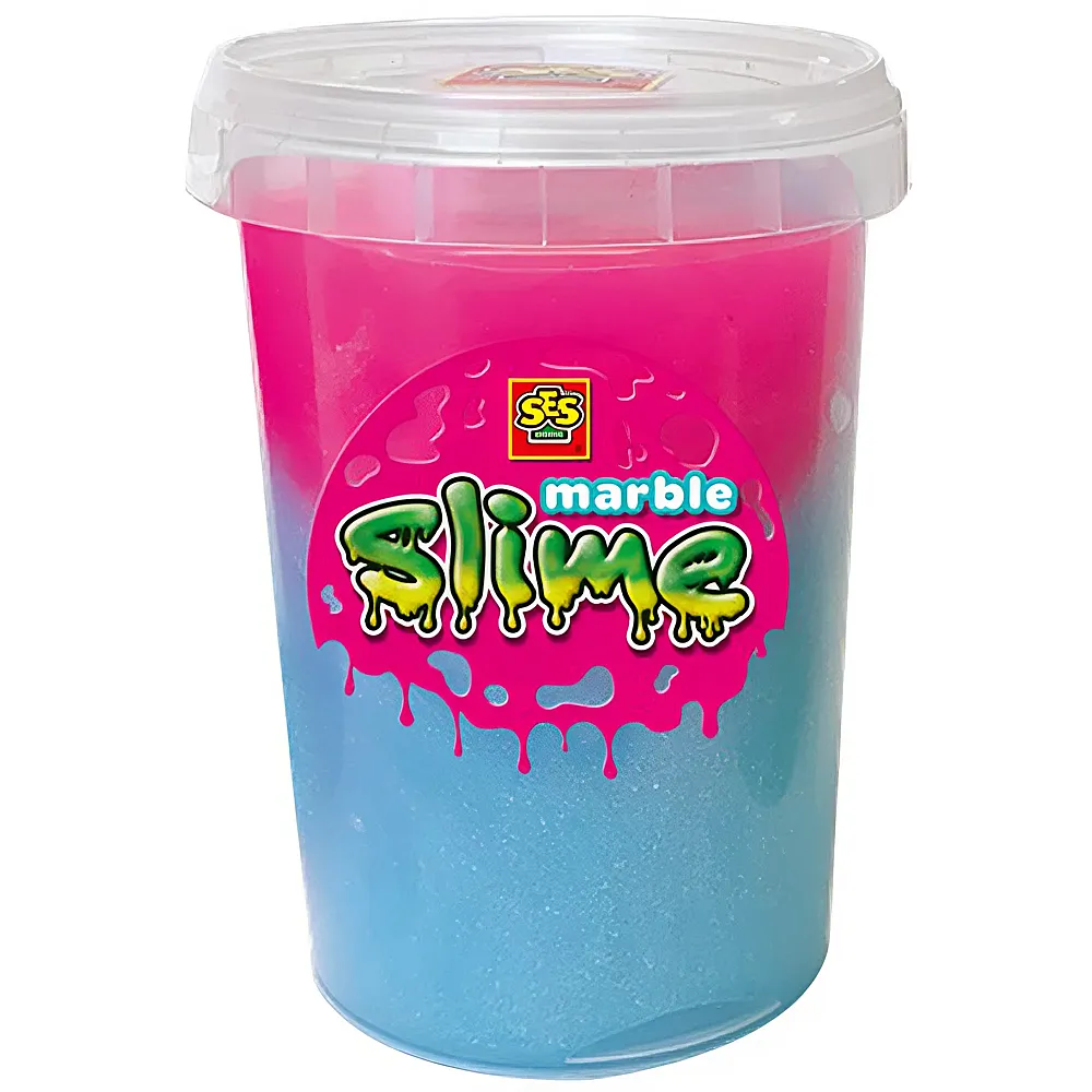 SES Marble Slime Blau/Pink 200g | Gimmicks