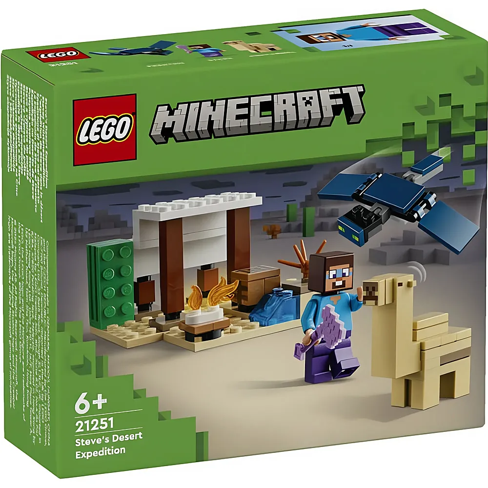 LEGO Minecraft Steves Wstenexpedition 21251