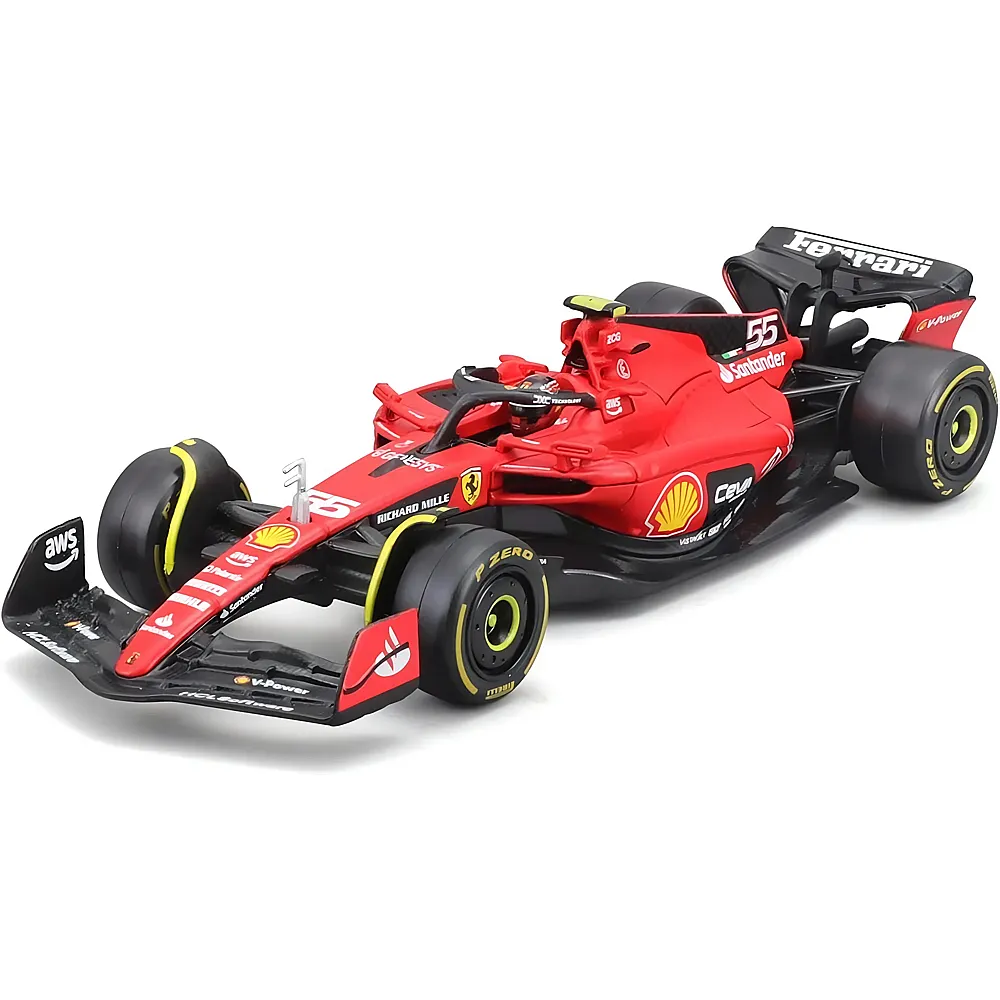 Bburago 1:24 Ferrari F1 SF-23 Sainz 2023 - Die-Cast 1:24