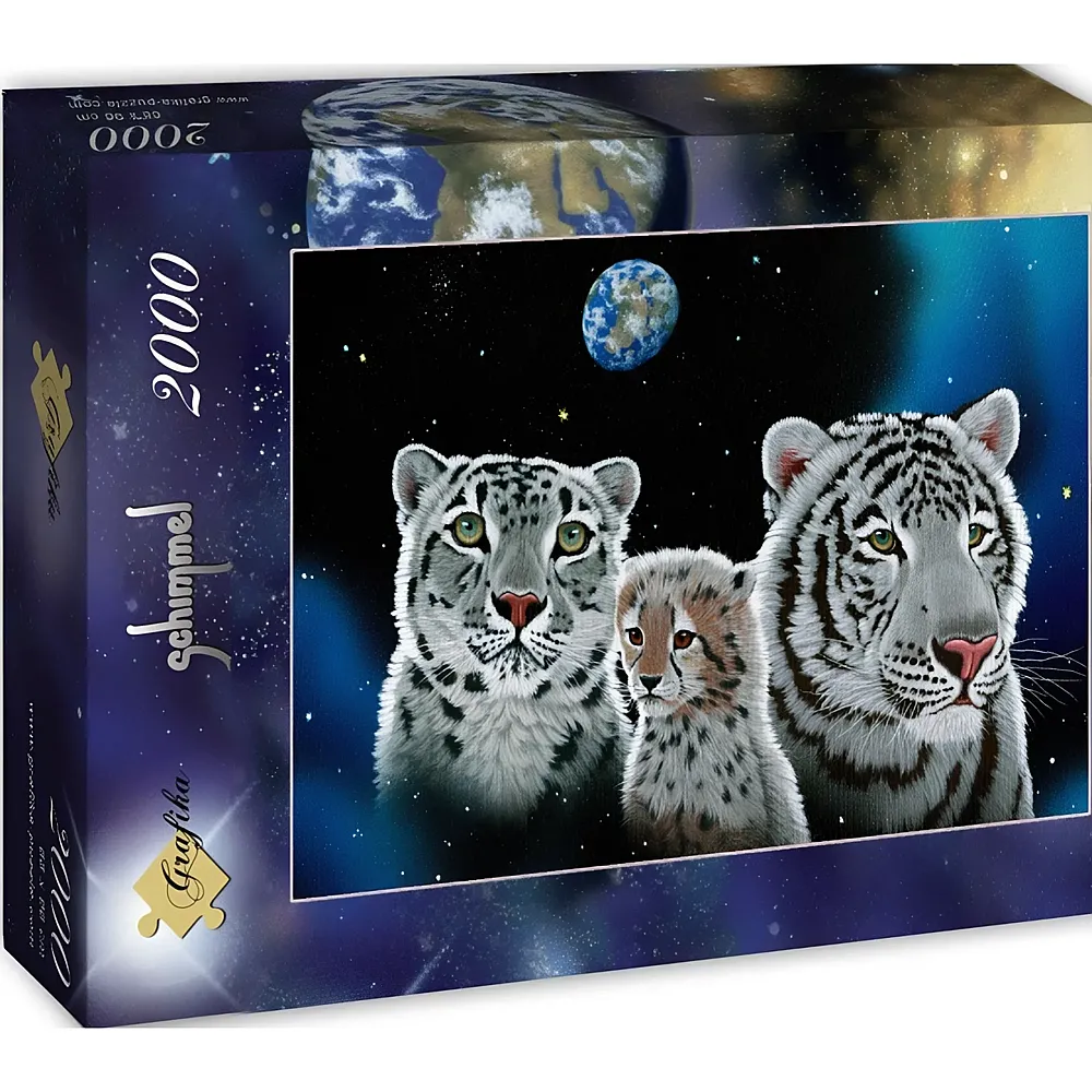 Grafika Puzzle Art Collection William Schimmel - Gentle Family - 2000 Teile