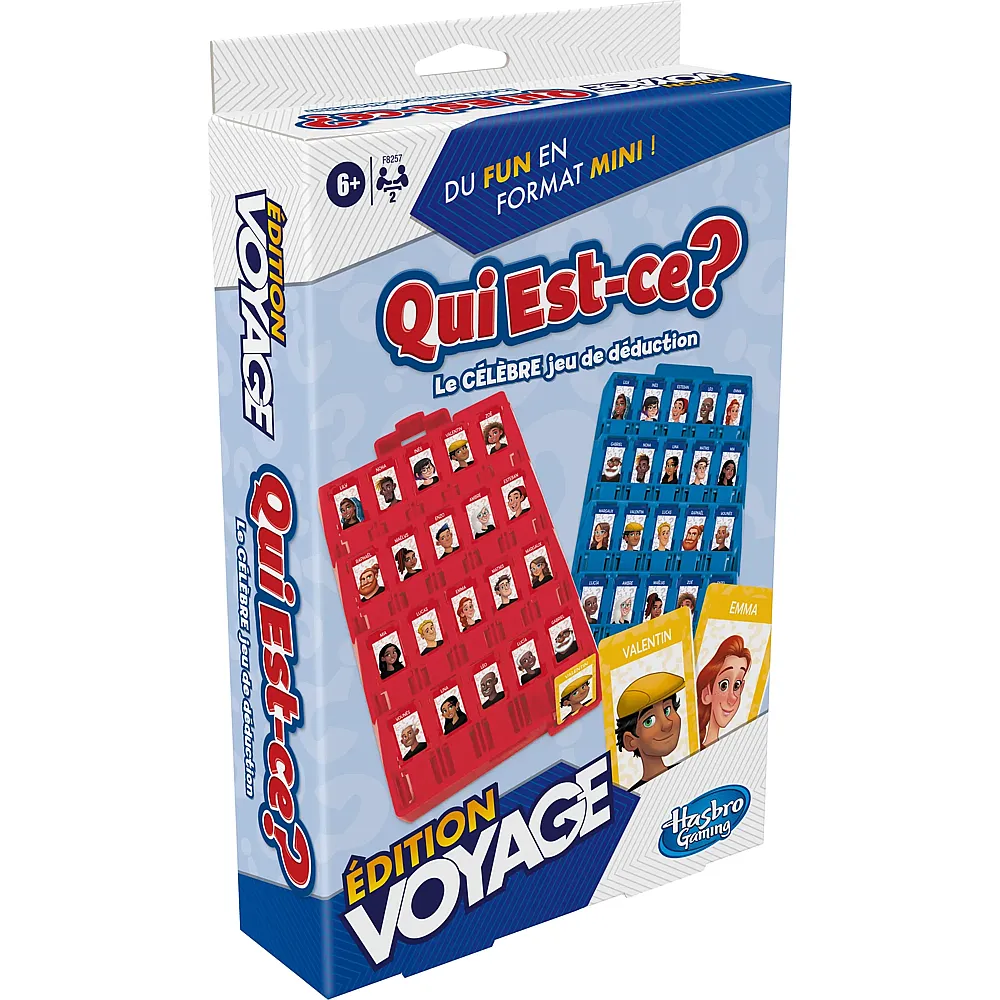 Hasbro Gaming Qui est-ce  Jeu de voyage