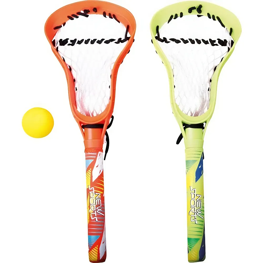 meinspielzeug - New Sports Neopren Lacrosse-Set 3Teile | Wurfspiele