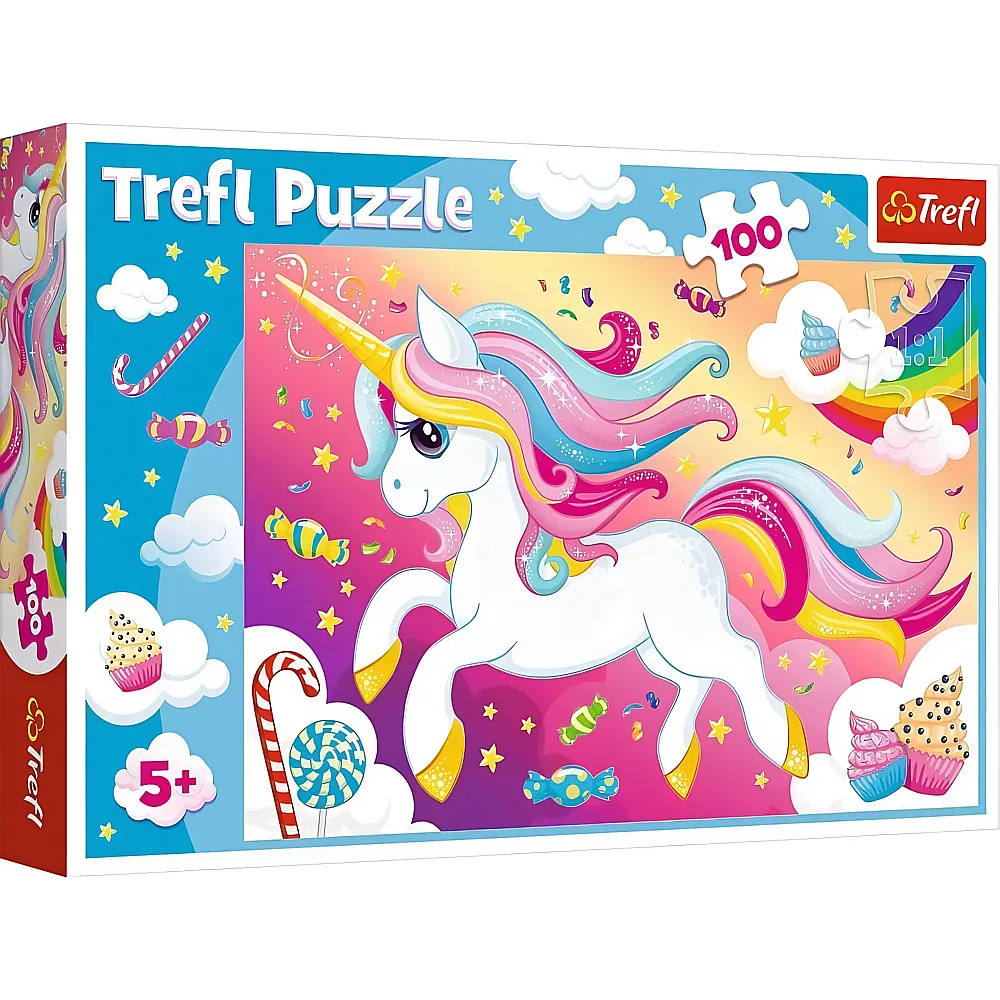 Trefl Puzzle Einhorn - 100 Teile