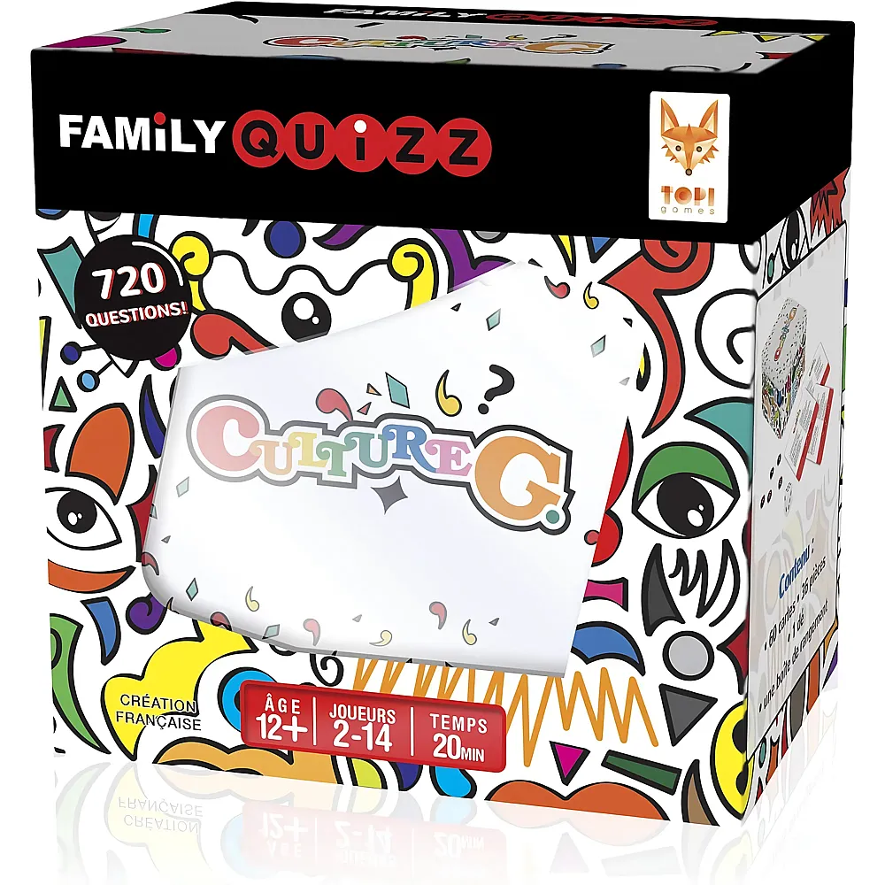 Topi Games Family Quizz Culture G - Franais
