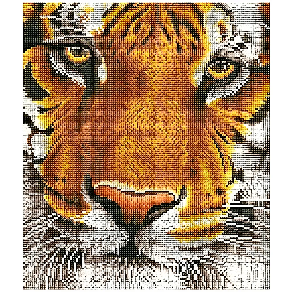 meinspielzeug - Diamond Dotz Tiger | Diamond Painting
