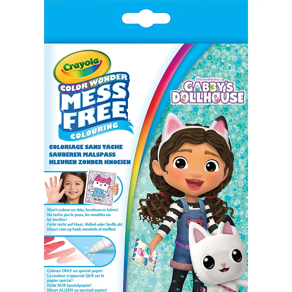meinspielzeug - Crayola Color Wonder Mini Gabby's Dollhouse | Malsets