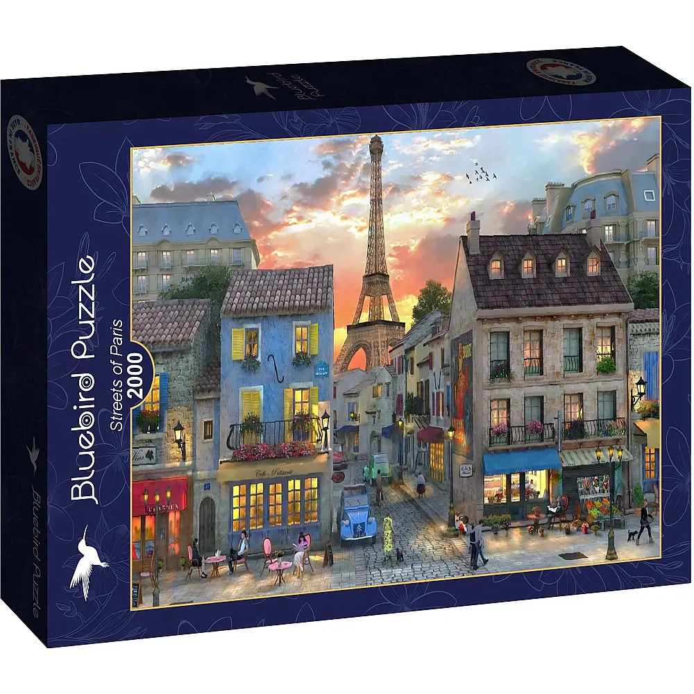 Bluebird Puzzle Streets of Paris - 2000 Teile