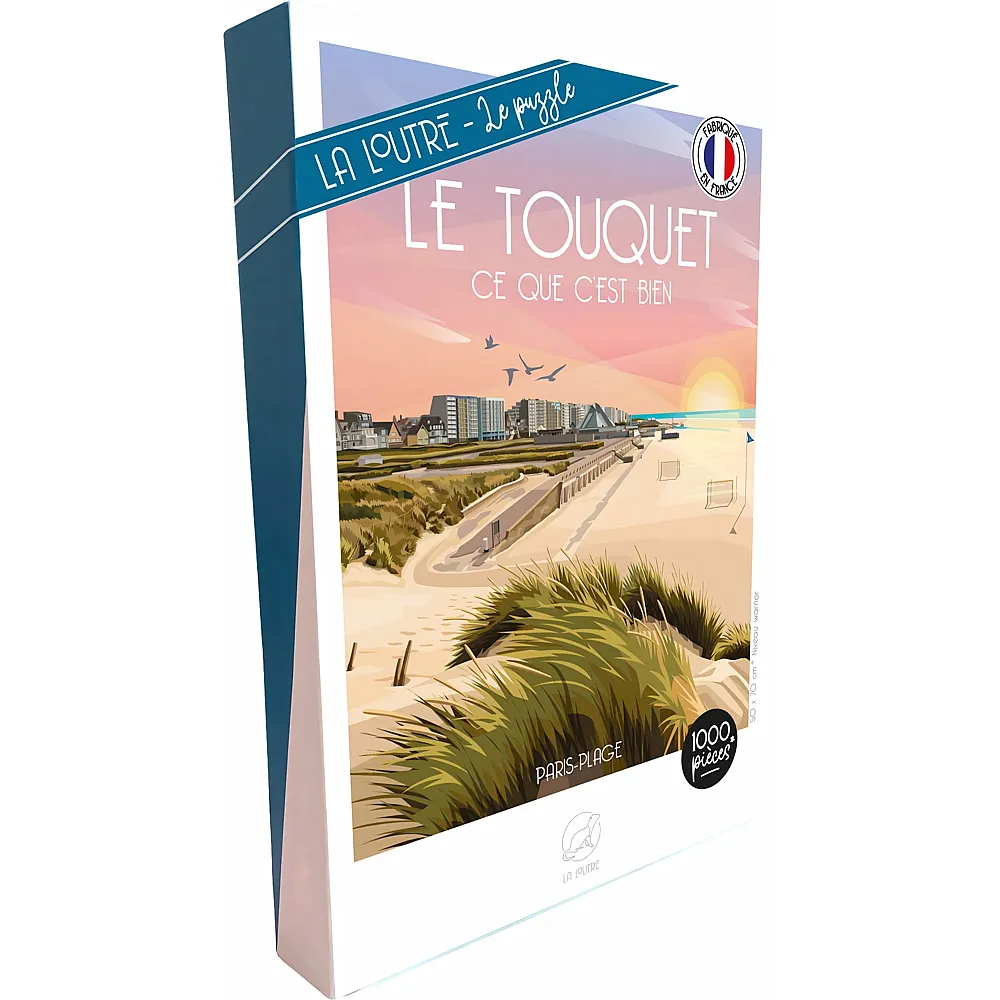 La Loutre Puzzle LE TOUQUET CE QUE C'EST BIEN - 1000 Teile