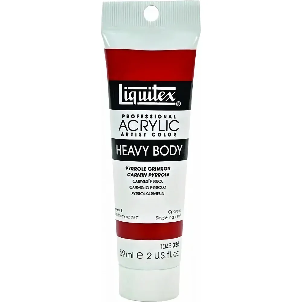 Liquitex Lqx Prof. Heavy Body Acrylfarbe 59ml Tube Pyrrolkarmesin - Suche