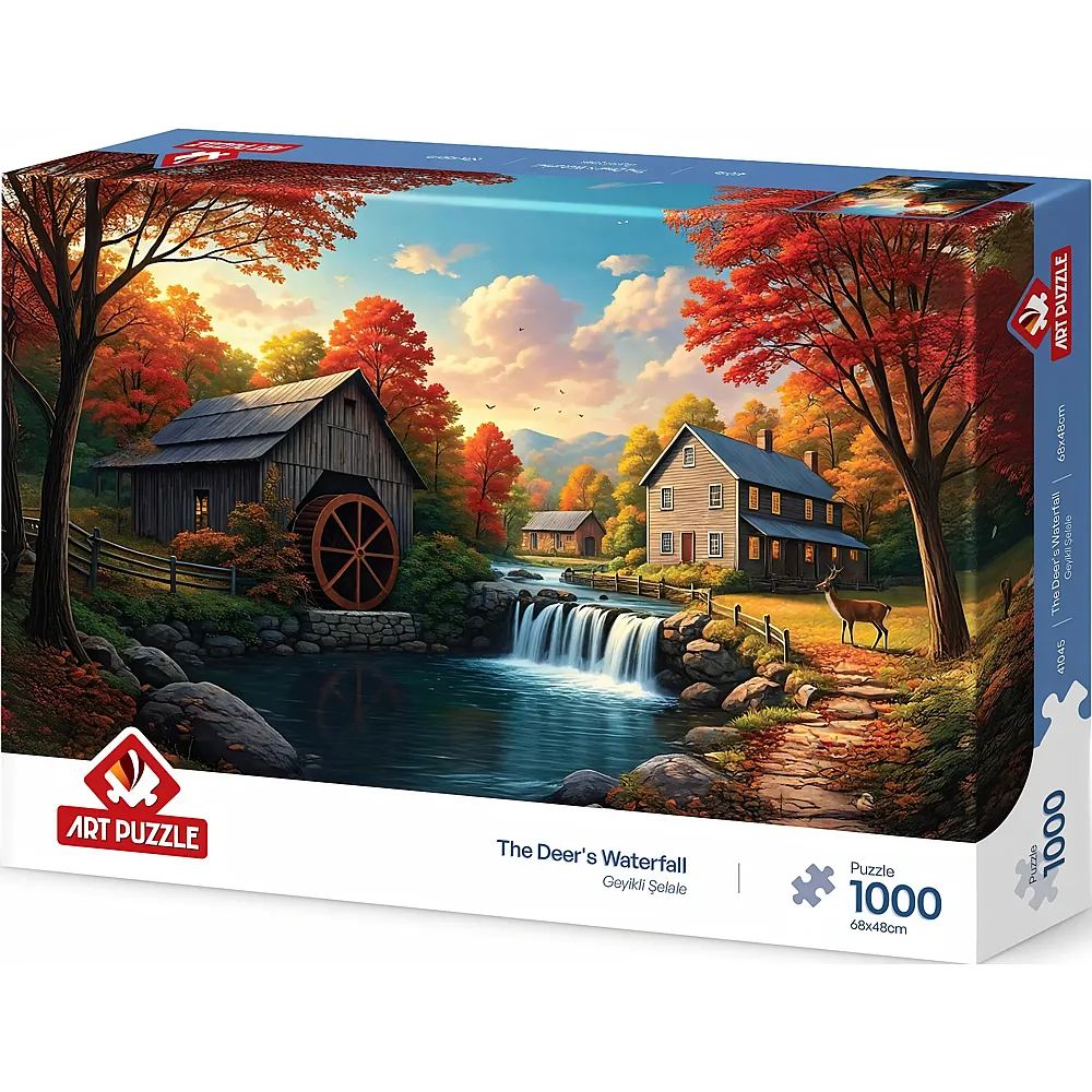 Art Puzzle Puzzle 1000 Teile K�nig des Wasserfalls