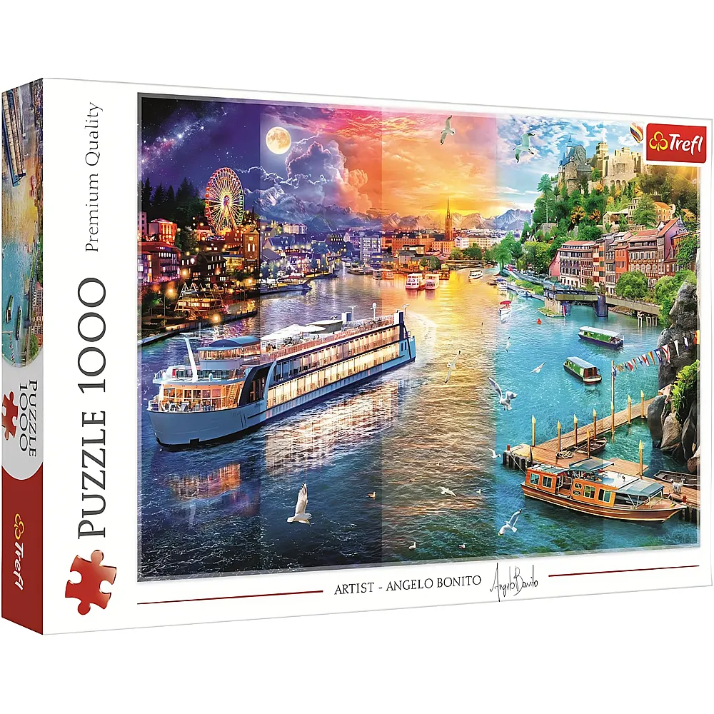 Trefl Puzzle Flusskreuzfahrt - 1000 Teile