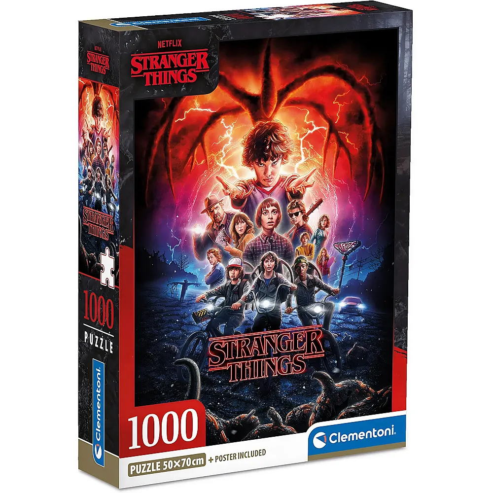 Clementoni Puzzle Stranger Things 1000Teile
