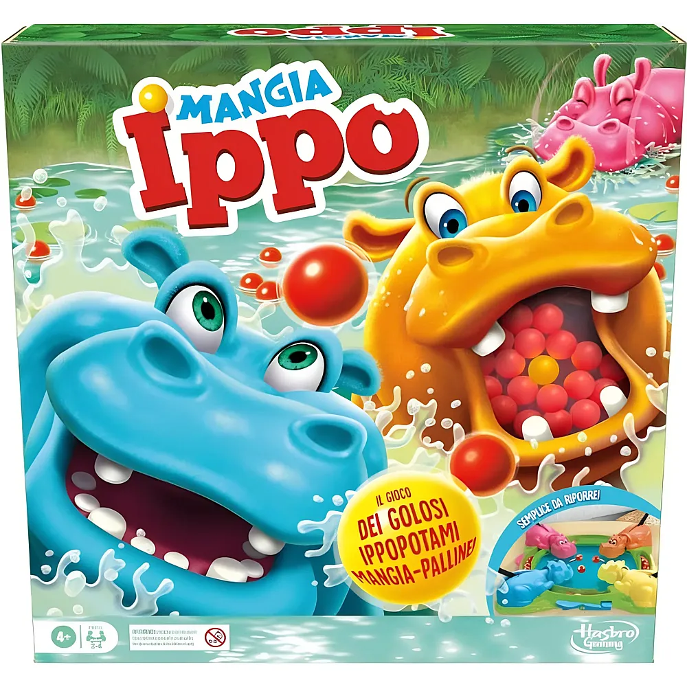 Hasbro Gaming Hippo Flipp IT